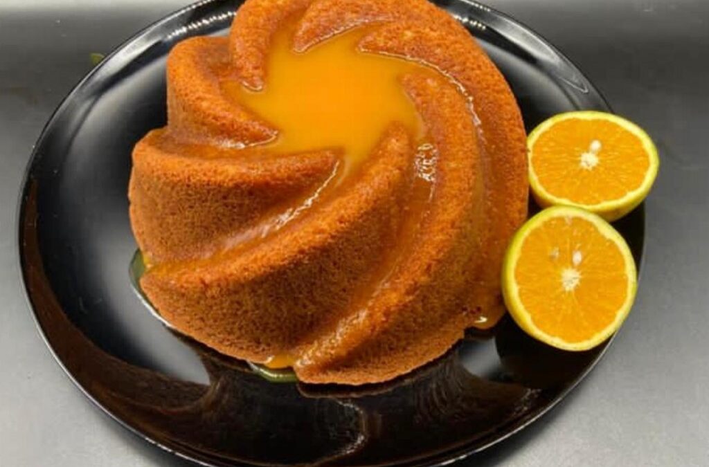 Bolo de laranja sem açúcar