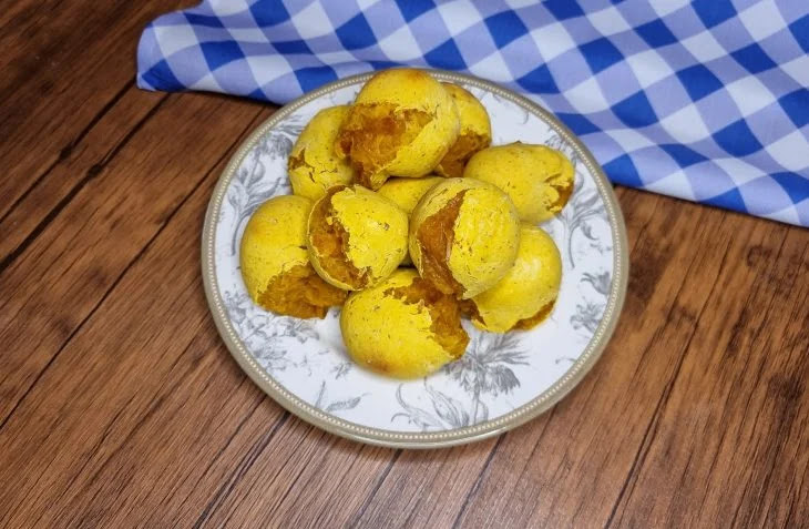 Pão de abóbora com polvilho